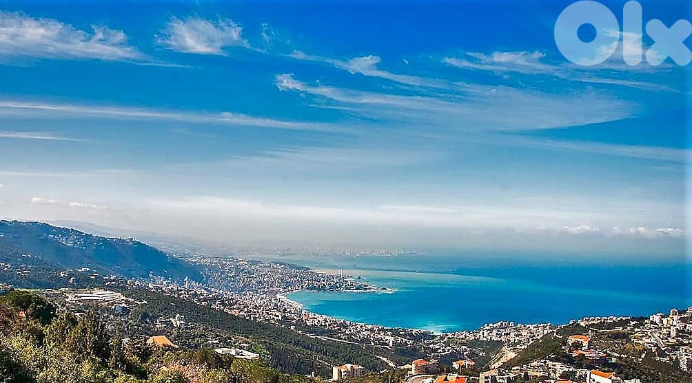 25,000 SQM Land in Kfour with Outstanding Sea & Mountains View 0