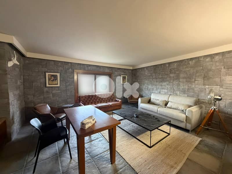 Studio Chalet for Rent in Ouyoun Broummana – Fully Furnished شاليه 2