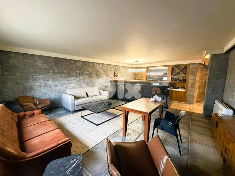 Studio Chalet for Rent in Ouyoun Broummana – Fully Furnished شاليه 7