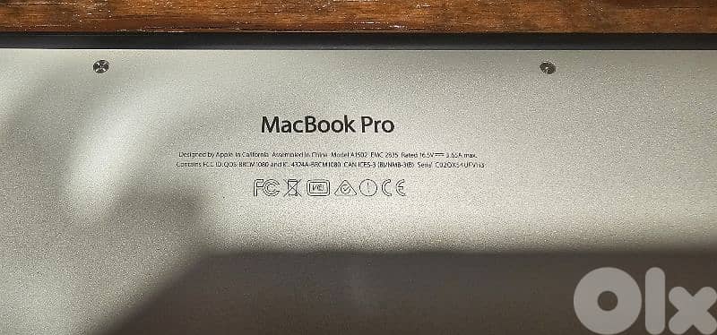 Macbook Pro early 2015 1