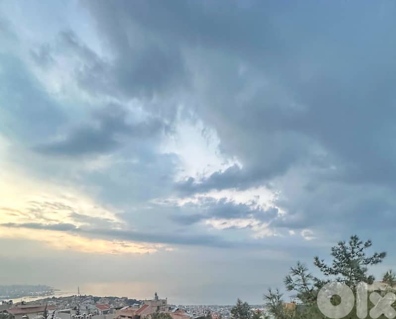 530 SQM Land in Rabieh, Metn with Breathtaking Sea View 0