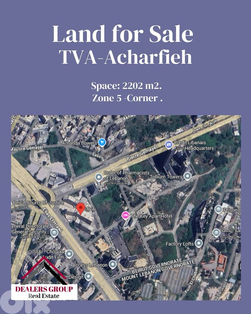 Land For sale in TVA - Achrafieh 0