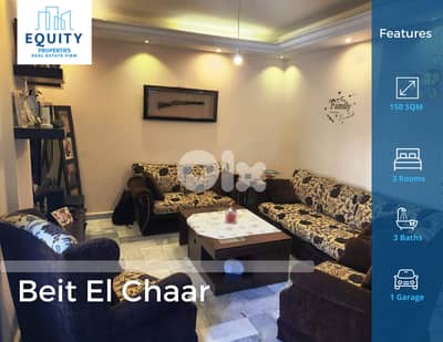 Furnished 150 SQM Apartment For Sale In Beit El Chaar #CK223131