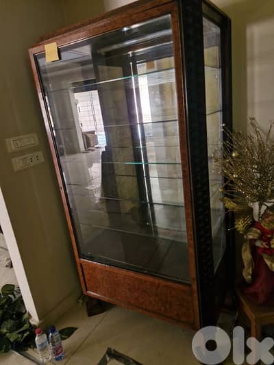 Vintage Wooden vitrine