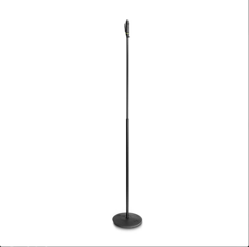Gravity GMS231HB Microphone Stand with Round Base and One-Hand Clutch 0