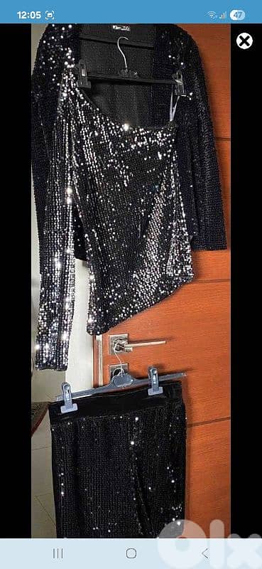 shorts and top and jacket