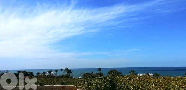 6900 SQM Shoreline Land in Berbara, Jbeil + Full Sea View