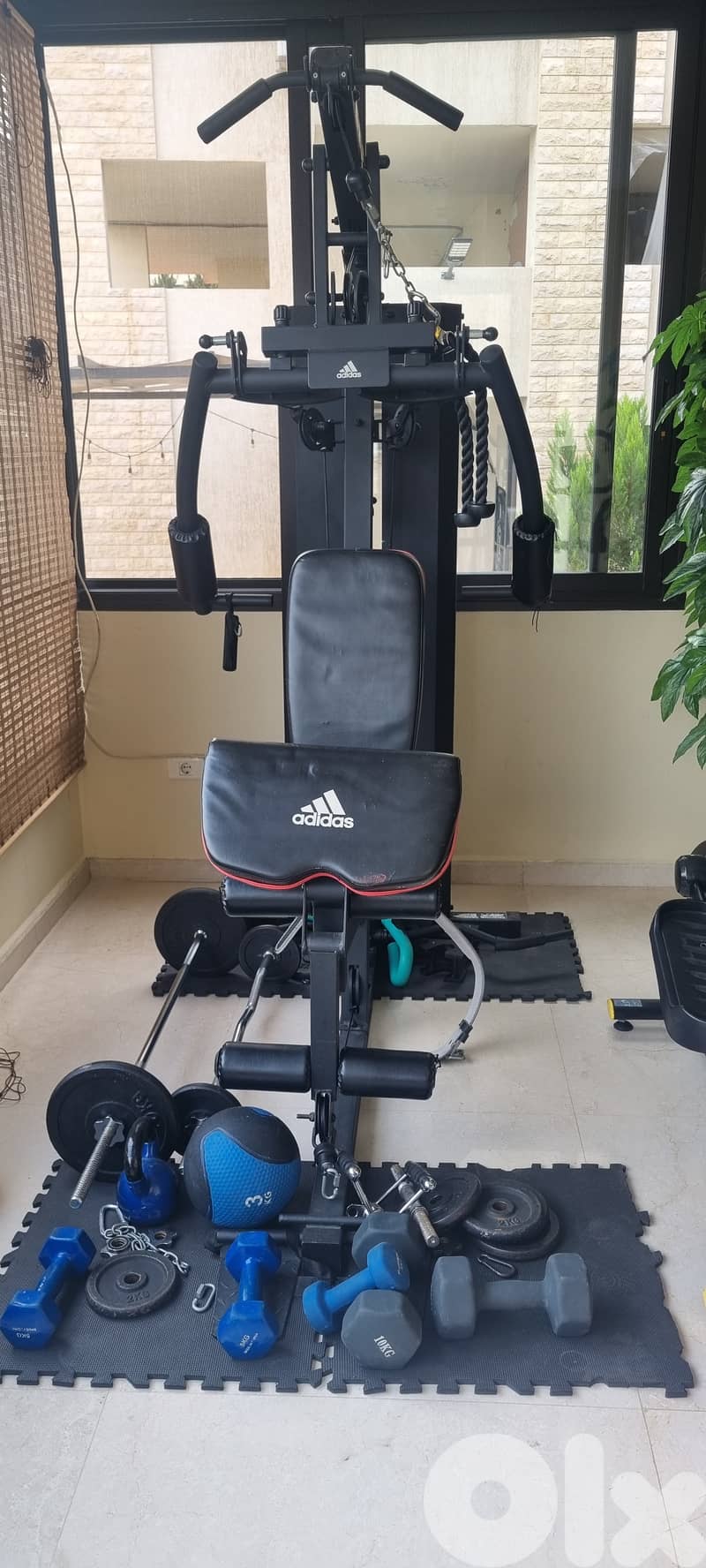 Total home gym machine, benches and accessories 2