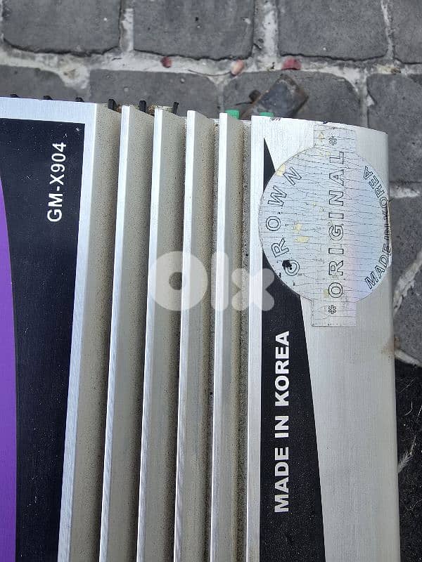 pioneer subwoofer ampli crown 1