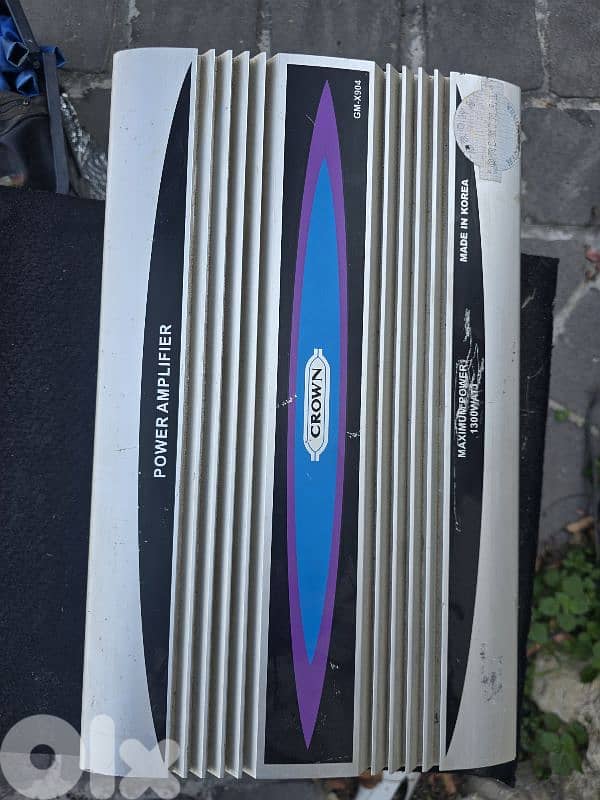 pioneer subwoofer ampli crown 3