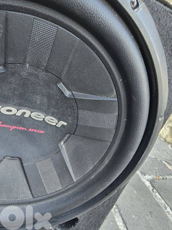 pioneer subwoofer ampli crown 5