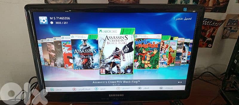 xbox 360 e m3adale rgh w nazel 3ale 151 games cash or trade anything 2