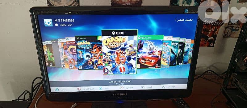 xbox 360 e m3adale rgh w nazel 3ale 151 games cash or trade anything 8