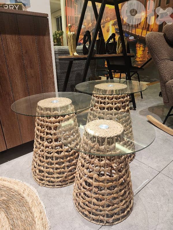 Bohemian side tables طاولة عدد ٣ 0
