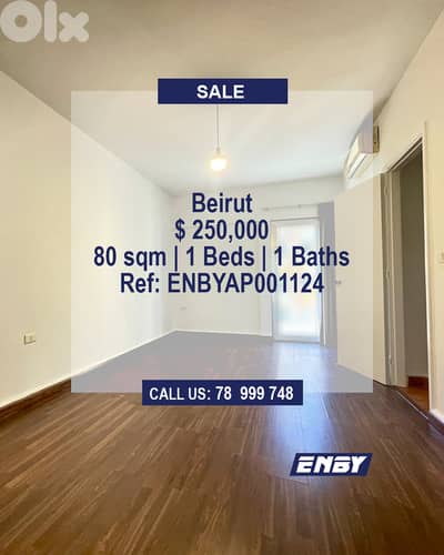 Apartment for sale in Beirut |High ROI |Prime Location|Well Maintained