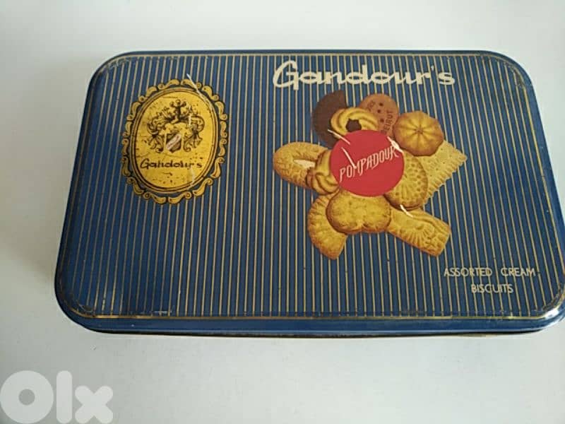Vintage Gandour tin box - Not Netogiable 0
