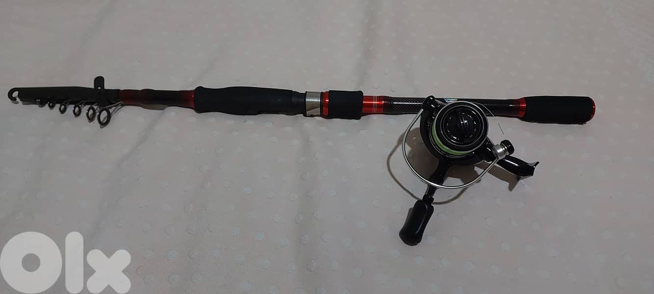 New Carbon Fishing Rod 300 cm+Fishing reel+silk string :WA 03668674 2