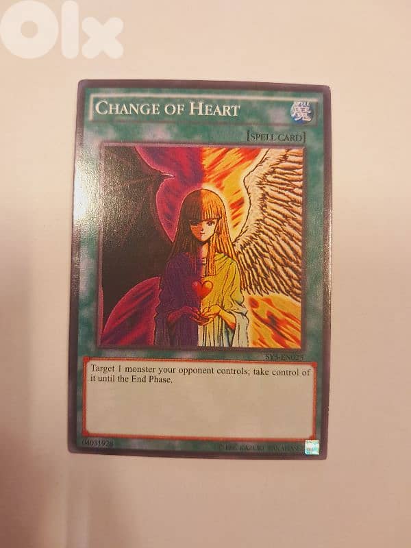 Change Of Heart yugioh 0