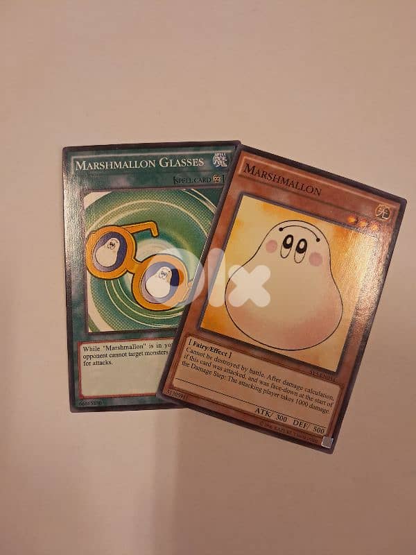 Marshmallon + Marshmallon Glasses yugio cards 0