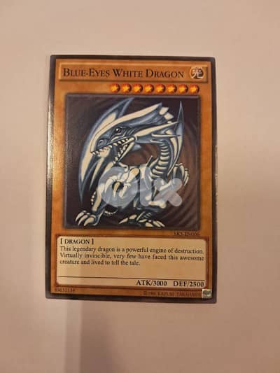 Blue-Eyes White Dragon yugioh card