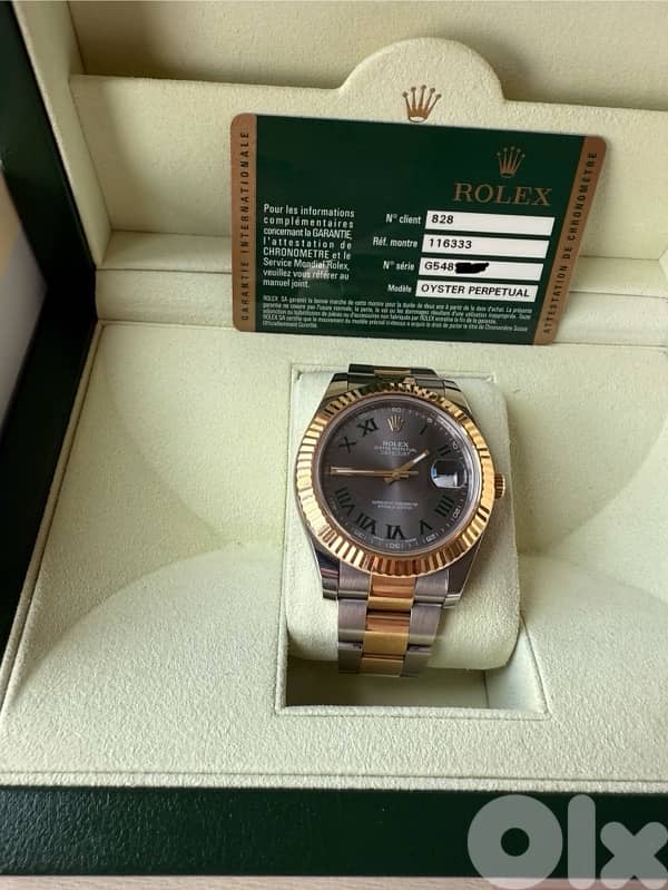 Rolex Datejust 41mm – Two-Tone (Stainless Steel & 18k Yellow Gold) 1