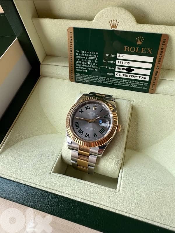 Rolex Datejust 41mm – Two-Tone (Stainless Steel & 18k Yellow Gold) 2