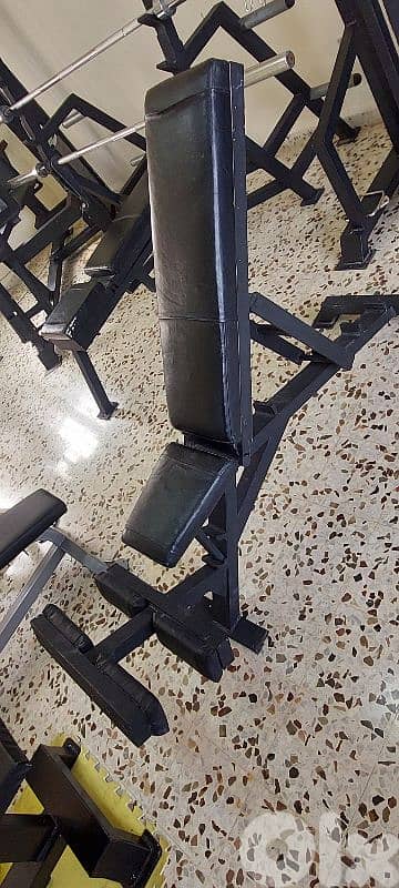 Adjustable bench all levels like new 0