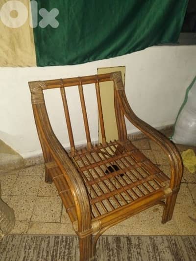 خيزران قطعتين