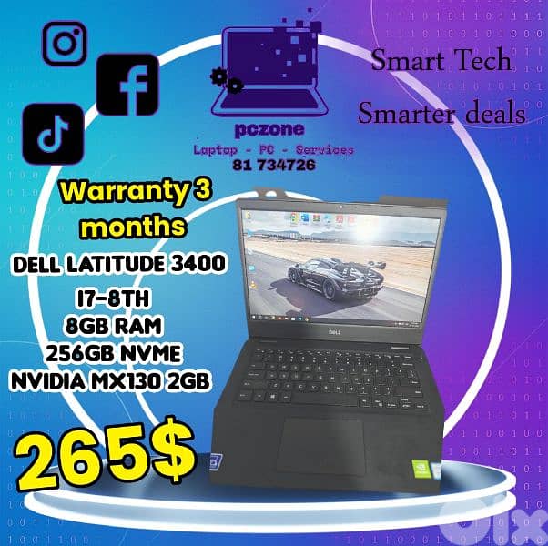 Dell latitude 3400 for sale 0