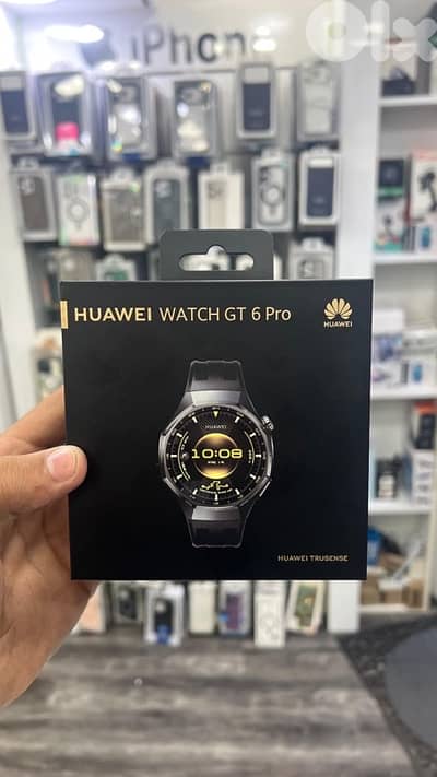 watch huawei GT 6 pro new sealed black silicone