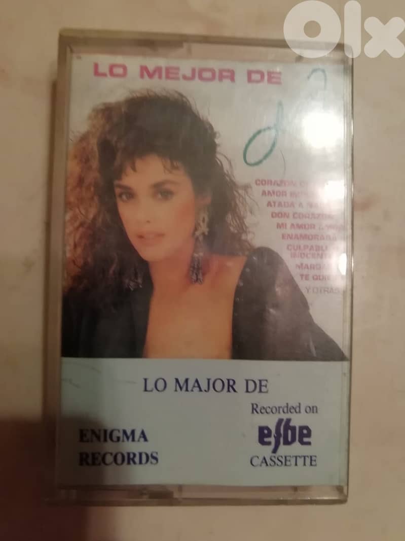 Lucía Méndez best of unofficial cassette release 0