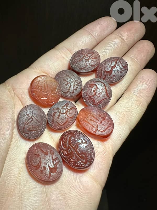 عقيق يماني زجاجي 8