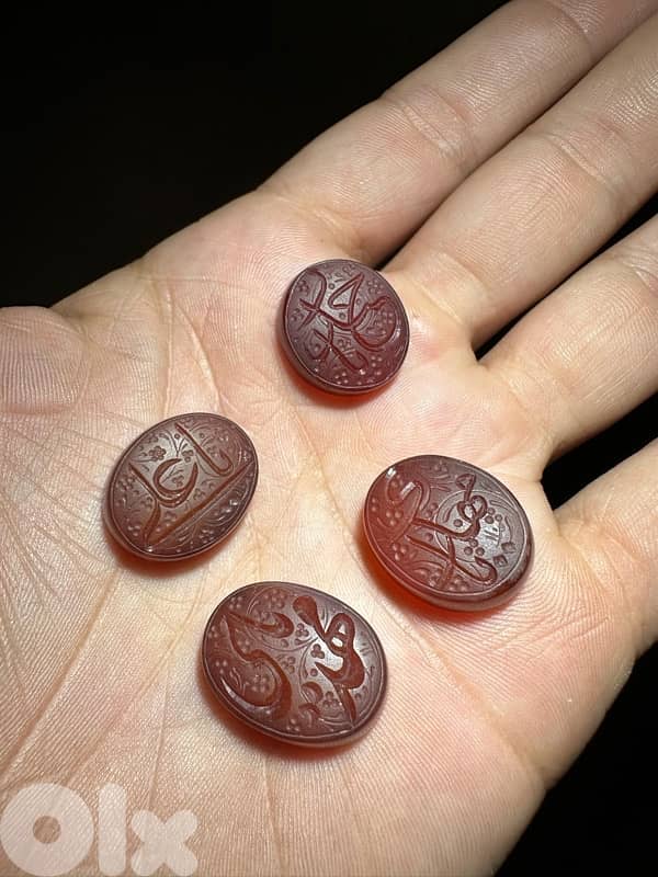 عقيق يماني زجاجي 9