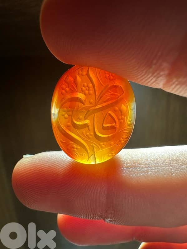 عقيق يماني زجاجي 10