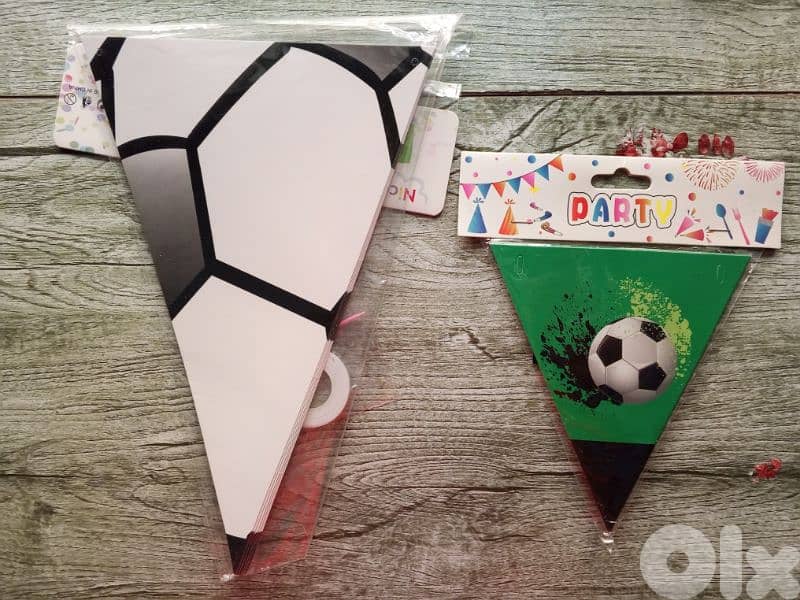 football birthday theme 2