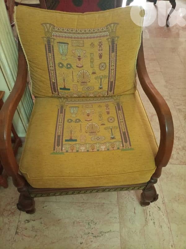 صالون خشب زين للبيع 2