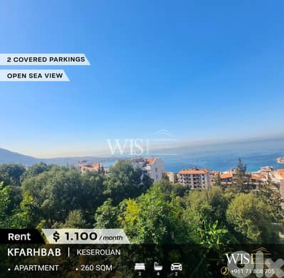 260 SQM Apartment for RENT in Kfarhbab!