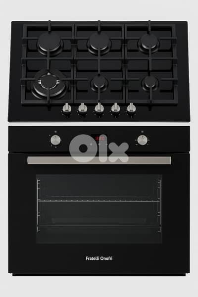 Fratelli Onofri 90cm Built-in Oven & Cooktop Set – Brand New