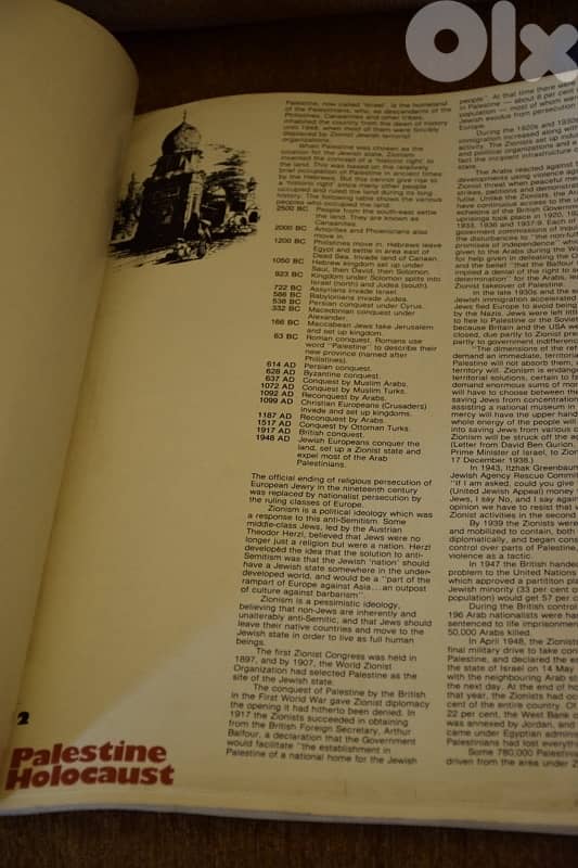 Rare 1970s “Palestine Holocaust” Historical Publication 4