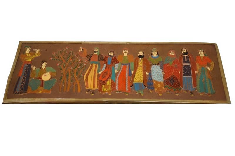 Vintage Armenian Enamel Artwork 0