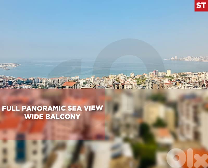 Panoramic sea view, keserwan, sahel alma/ساحل علما REF#ST128254 0