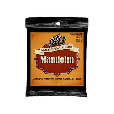 GHS Americana Cryogenic Mandolin Strings, Light (10-38)