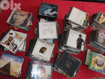 More than 150 original music CDs (NOT selling per CD) - Not Negotiable