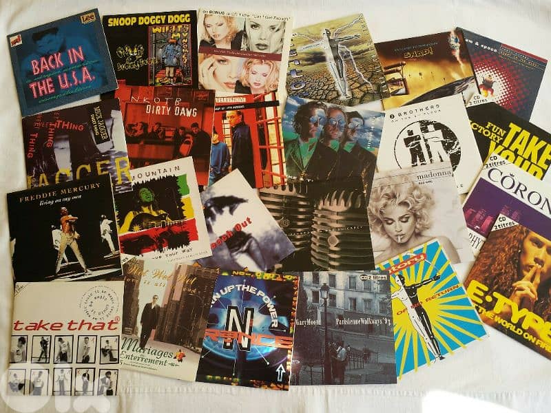 More than 150 original music CDs (NOT selling per CD) - Not Negotiable 6