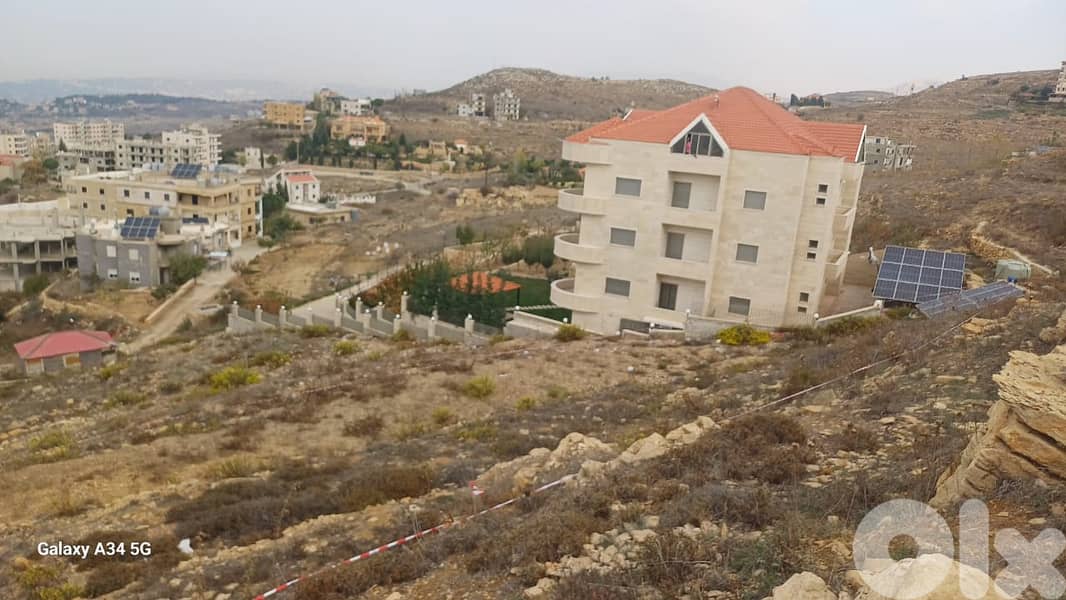 L19655 - 1,503 SQM Land For Sale in Bhamdoun 1