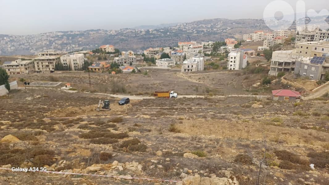 L19655 - 1,503 SQM Land For Sale in Bhamdoun 2