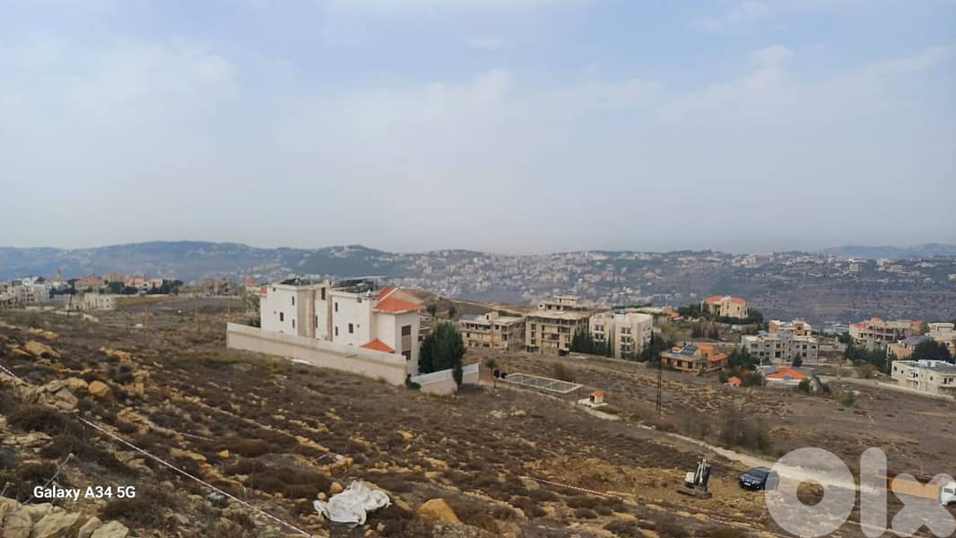 L19655 - 1,503 SQM Land For Sale in Bhamdoun 3