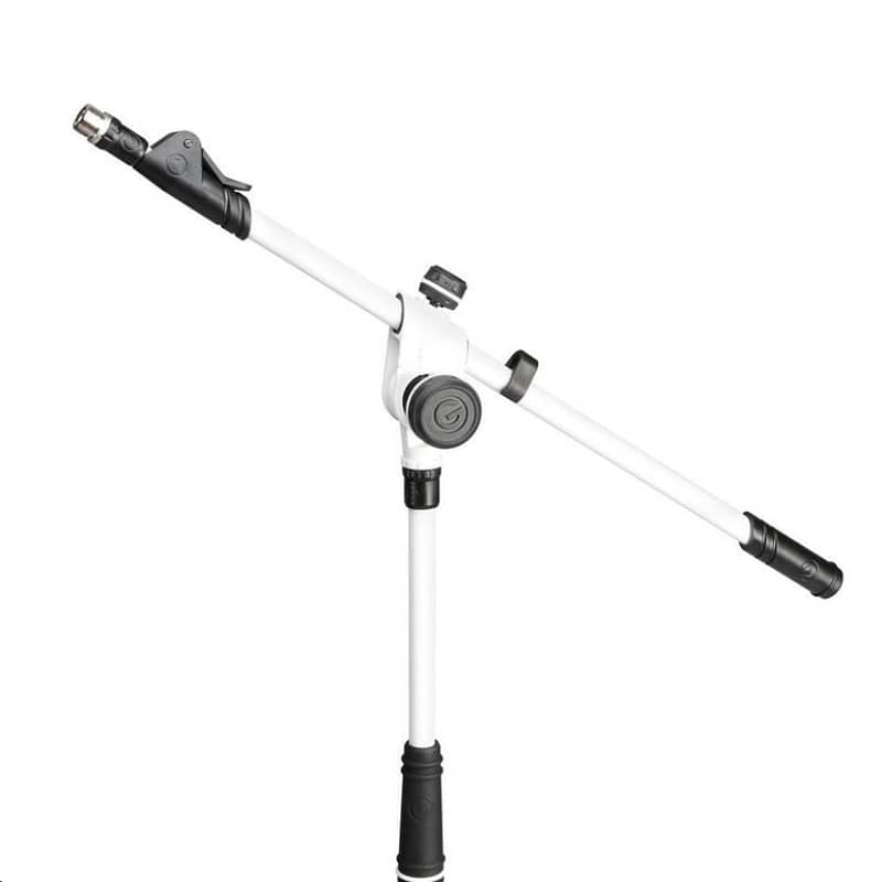 Gravity Microphone Stand with Folding Tripod Base and 2-Point Adjustme 1