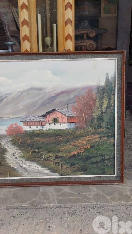 لوحة رسم زيتي اوروبية 3