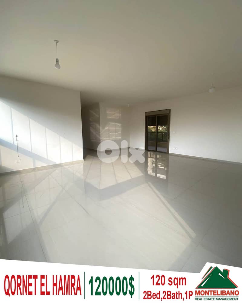 120 sqm Apartment For Rent in Qornet El Hamra (قرنة الحمراء) + View 0